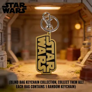 Star Wars Officially Licensed 3D Figurine Bag Clip Charms Anime Figure Keychain Anime Collector Kering Backpack Decor Darth Vader Birthday Gift 1Pc Disney