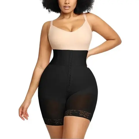 Shapellx AirSlim  Sculpt High Waist Shorts Comfort Lace