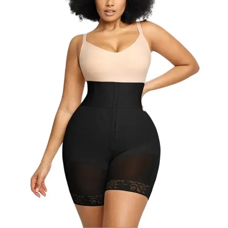 Shapellx AirSlim  Sculpt High Waist Shorts Comfort Lace