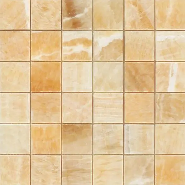 Aurora Onyx 2x2 Mosaic Tile Polished Sample