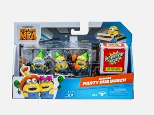 Despicable Me 4, Minions Party Bus Bunch