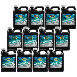 Zep Advanced Bathroom Sink Drain Opener Gel – Dissolves Clogs – 32 oz