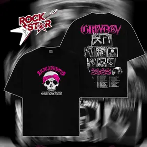 [ Rock Star ] Vintage Grey Day 2026 Tour Band Fan shirt, Music Washed Tee Shirt, Vintage Graphic Tee