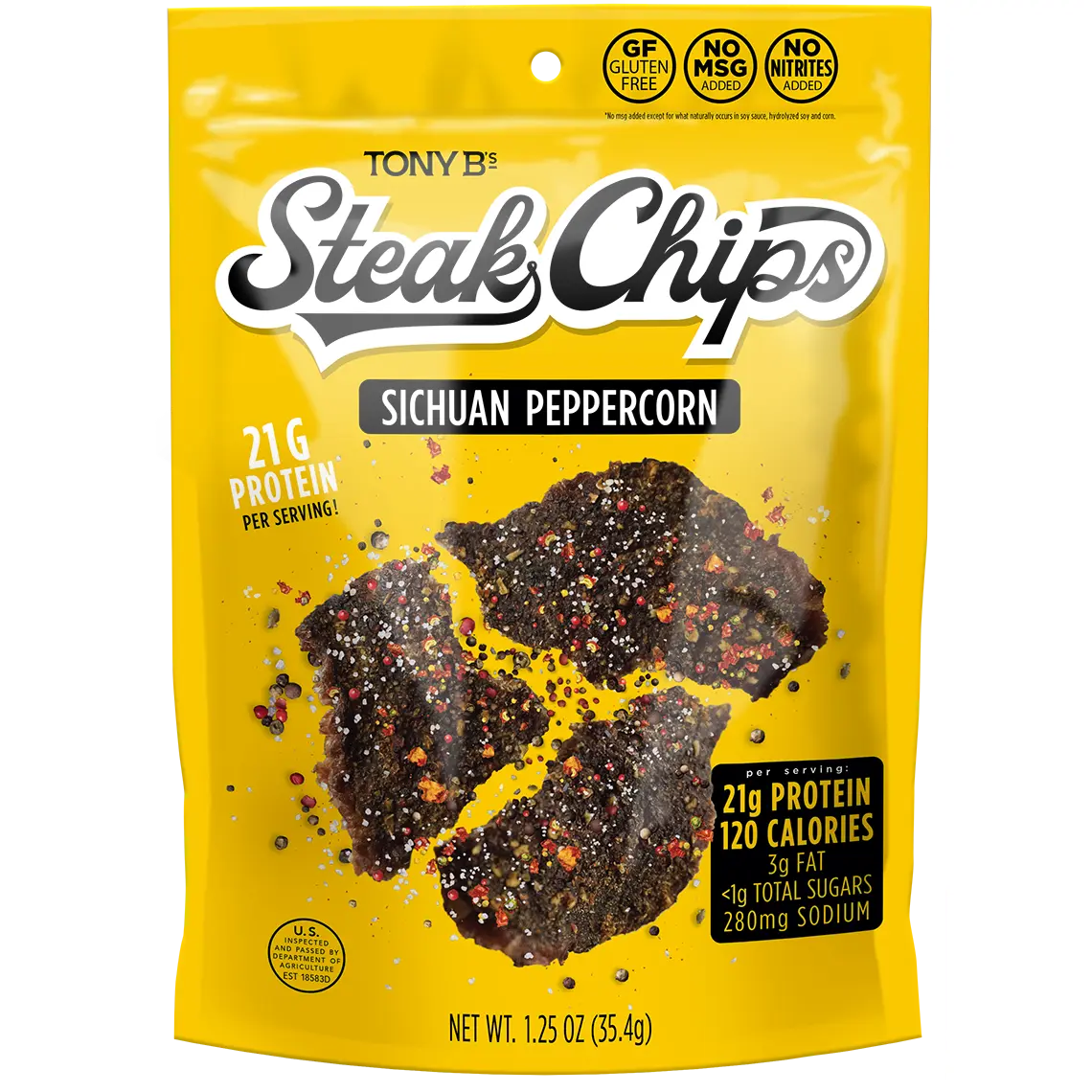 Peppercorn Steak Chips