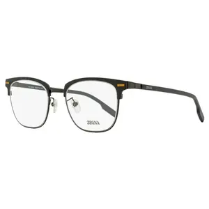 Zegna Browline Leggerissimo Eyeglasses EZ5250-H 002 Matte Black 52mm
