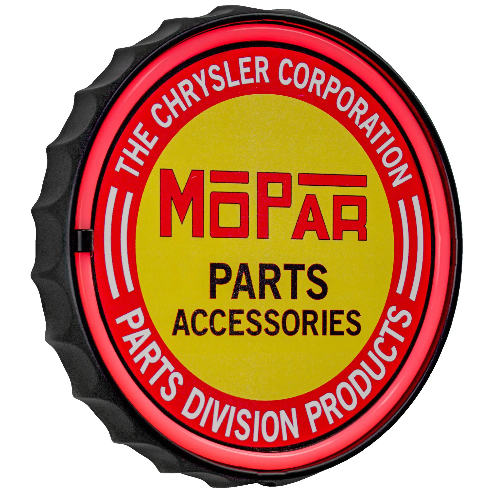Mopar Parts & Accessories LED Wall Sign Neon-Style – USB or Battery, Decorative Wall Light, Led Glow