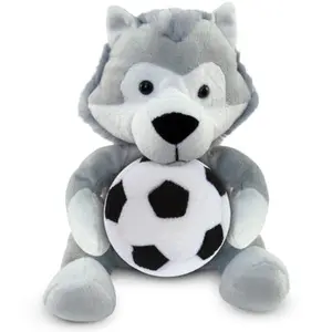 6' PLUSH - WOLF
