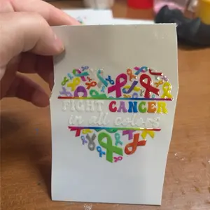 UV DTF Wrap for Cancer Awareness