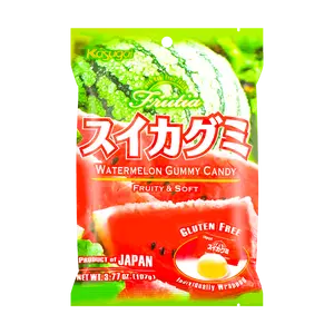 KASUGAI Frutia Watermelon  Jelly Gummy Candy 107g