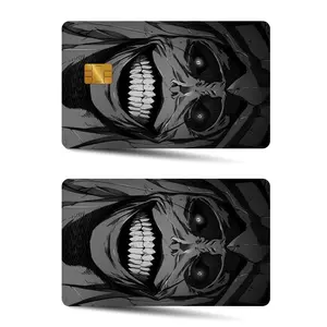 Credit Card Sticker, Ultra-thin Shiny Matte Finish Waterproof Scratch Resistant Durable Card Sticker, Compatible with Small Chip Cards