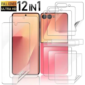 Flip7 Hydrogel Film For Samsung Galaxy Z Flip 7 6 5 ZFlip7 zflip6 zflip5 Soft Anti-scratch Screen Protector Hinge Sticker Films