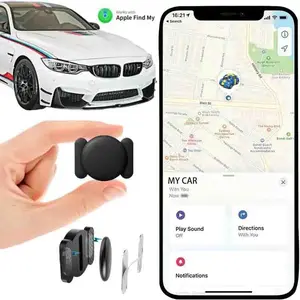 Mini GPS Tracker, 1 Count Car GPS Tracker with Weatherproof Magnetic Case, Battery-Powered Hidden Car Tracking Device, Secure Vehicle Monitoring
