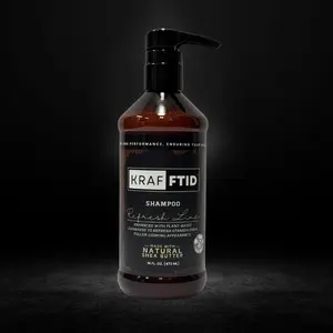 Krafftid Shampoo | 100% Natural Shea Butter + Plant-Based Cleansing | Grooming Game-Changer | Barbershop-Approved Conditioner Gentle
