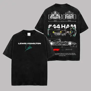 Lewis Hamilton 44 Shirt Premium Acid Wash, Hammer Time Fans, LH44 Shirt, Sir Lewis Fans, Vintage Motorsport Shirt, Motor Speed Racing Sportbike Graphic Merch