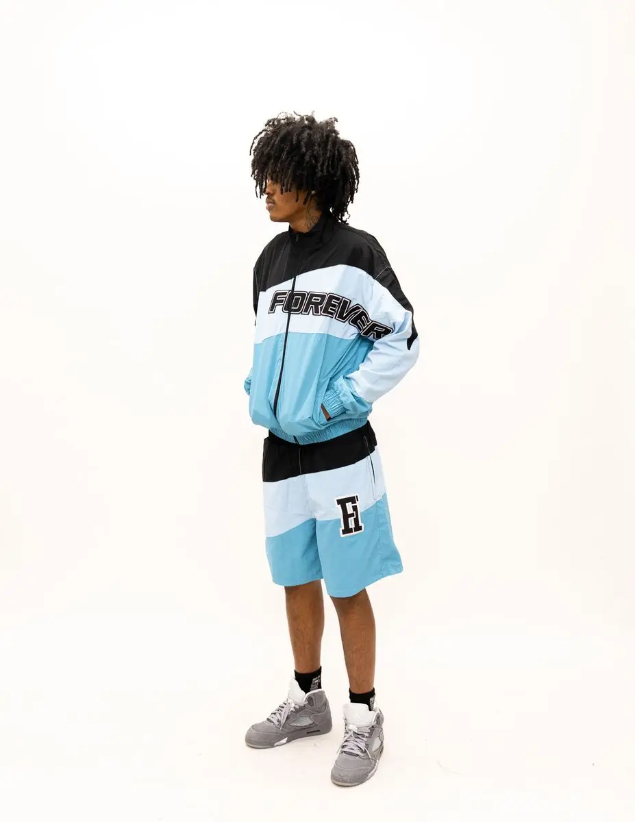 Forever Hungry  wind breaker short set