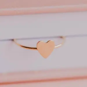 Hello Adorn Be Mine Heart Ring - Fashionable Any Occasion Heart Jewelry - Women's Fashion Accessory