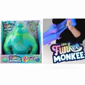 ORB Crazy Fun 4.5lb JUMBO FUNKEE MONKEY Squishies funky Sensory Viral HUGE GIANT monkey Stress ORIGINAL Toy