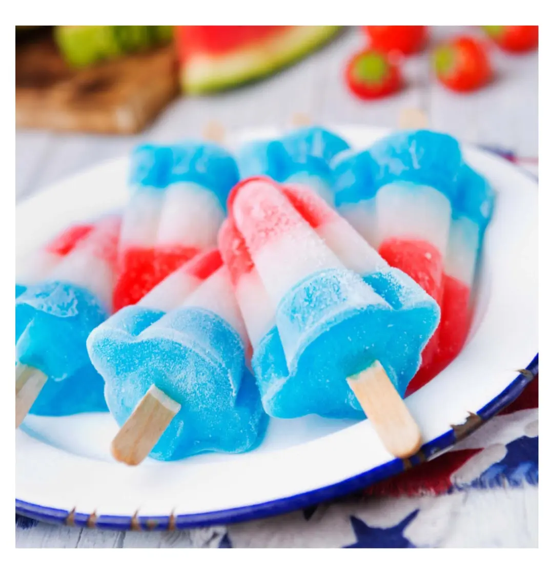 Firecracker Ice Pop Candle Decor