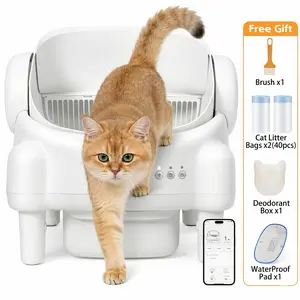 TAYACICY Open-Top Self-Cleaning Cat Litter Box, Smart Automatic Box with Infrared & Gravity Sensors, 2.4G WiFi,Mother's Day,Mother's Gift, mothersdaygift #Summervibes #petlovers