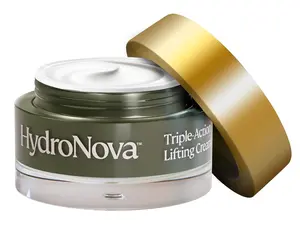 HYDRONOVA Triple-Action Lifting Cream 0.1% Retinol, Peptides, Ceramides - Skin-Firming Wrinkle Formula - 1.7 fl oz - Anti-Aging PM Moisturizer for Women - Comfort Skincare