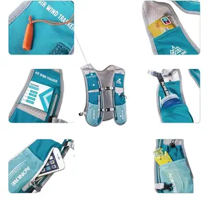 TRIWONDER Running Hydration Vest 5.5L 5L Water Pack Backpack for Men Women with 1.5L PEVA Bladder Adjustable Straps & 8 Pockets for Marathon Cycling Hiking Jogging