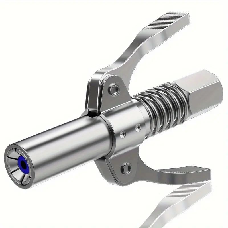 Advanced High-Pressure Heavy Duty Industrial Dual Handle Lubricating Gun - Precision Lubrication Safety Locking Clamp Tool