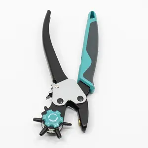 Rotating Leather Punch 2, 2.5, 3, 3.5, 4 and 4.5MM Hole, The Beadsmith, T198