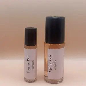 Sugared Pink Perfume Fragrance Oil 10ml or 30ml - Rich Fragrance with Raspberry, Orange, Bergamont, Cotton Candy, and More - Versatile Scent attraction luxurious fragrance