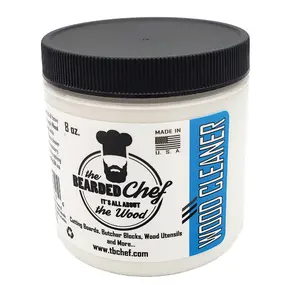 The Bearded Chef Wood Cleaner for Butcher Blocks, Cutting Boards and more