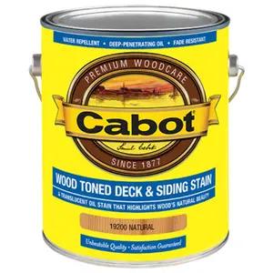 212 MAIN Oil-Based Translucent Natural Tone Wood Stain, Cabot Samuel 19200-07 Gal Size, Outdoor Deck & Siding Painting Product for Automotive & Motorcycle Paint Care