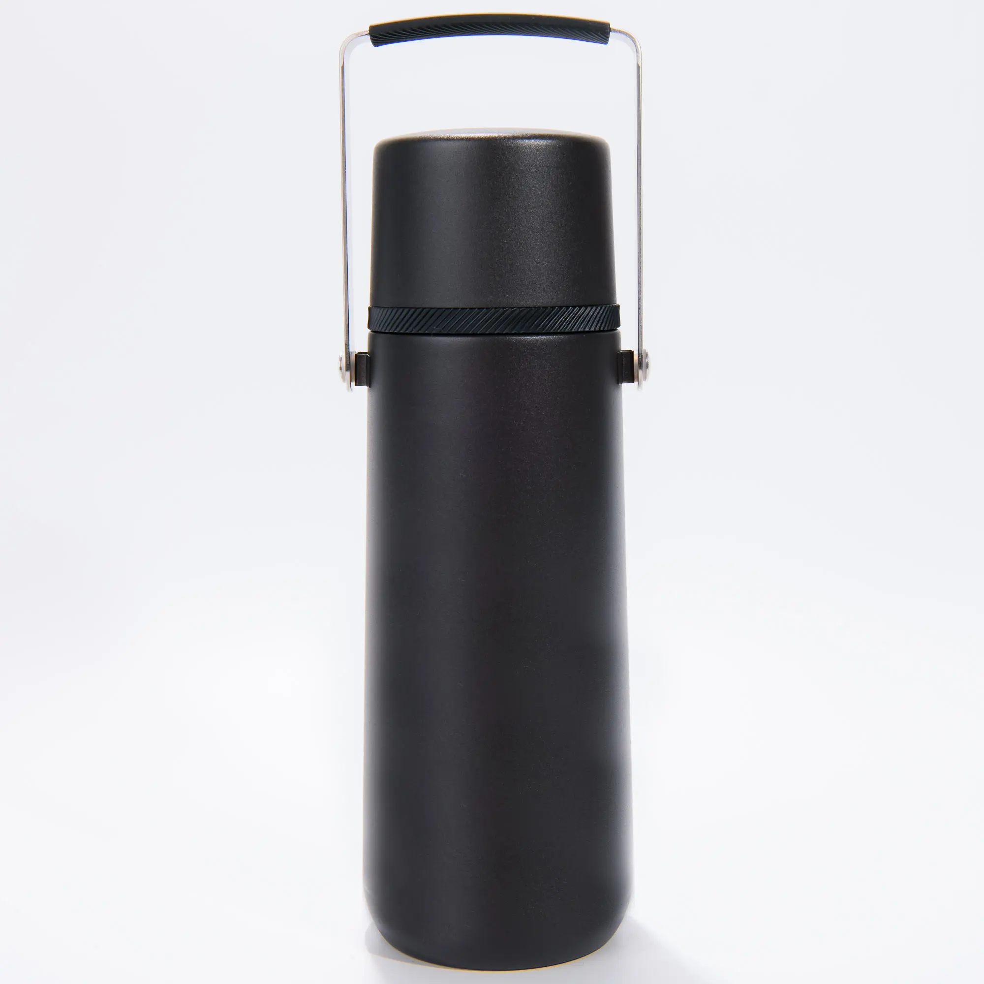Thermos 16 oz. ThermoCafe Stainless Steel Travel Tumbler w/ Grip - Charcoal