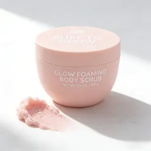 Foaming Body Scrub for Acne, Dark Spots, Exfoliation, Smooth Skin & Deep Hydration. Pure Handmade with Naturally Extracted Ingredients, this Natural Body Cleanser & Skin Polisher features a luxurious Vanilla Coconut Blend.