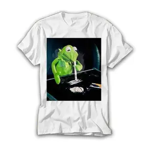 Frog Cocaine Drug Hipster Funny Narcos T Shirt Meme Gift Funny Top Tee Style Unisex Gamer Movie Music 670