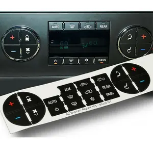 Dash Button Repair Decals 3J for Buick Chevrolet Tahoe Yukon Cars