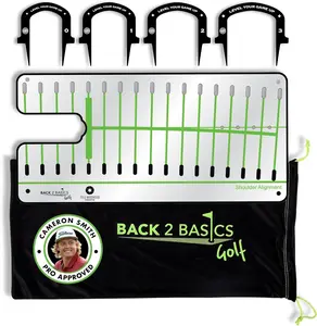 Maximize Your Golf Game: Pro Path Putting Mirror with Gates - Portable Training Aid - Perfect Swing Alignment Every Time - Enhance Indoor/Outdoor Golf Practice - Essential Golfing Equipment & Accessories