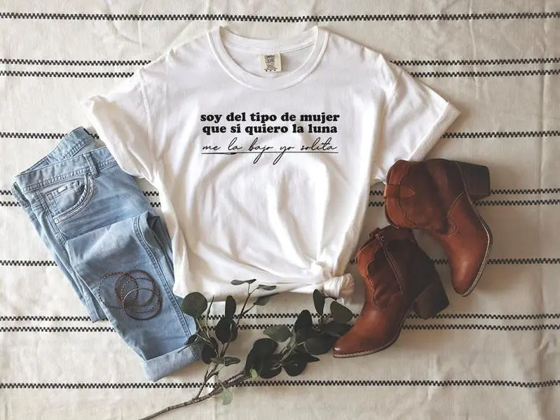 Latina Tee, Latina Shirts, Chula Shirt, spanish shirt, Latina Feminist shirt, Latina power, Latina shirt