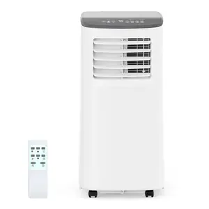 Garvee 8000 BTU Portable Air Conditioner with Integrated Dehumidifier and Fan Modes, Remote Control, Sleep Mode, 24H Timer, and Easy Window Installation Kit, Cools Rooms up to 350 Sq.ft