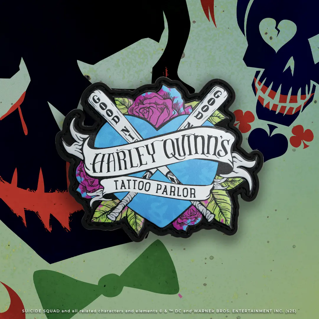 Suicide Squad Harley's Tattoo Patch Sale