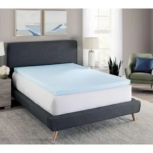 Bodipedic 4" Gel-Infused Memory Foam Mattress Topper, King