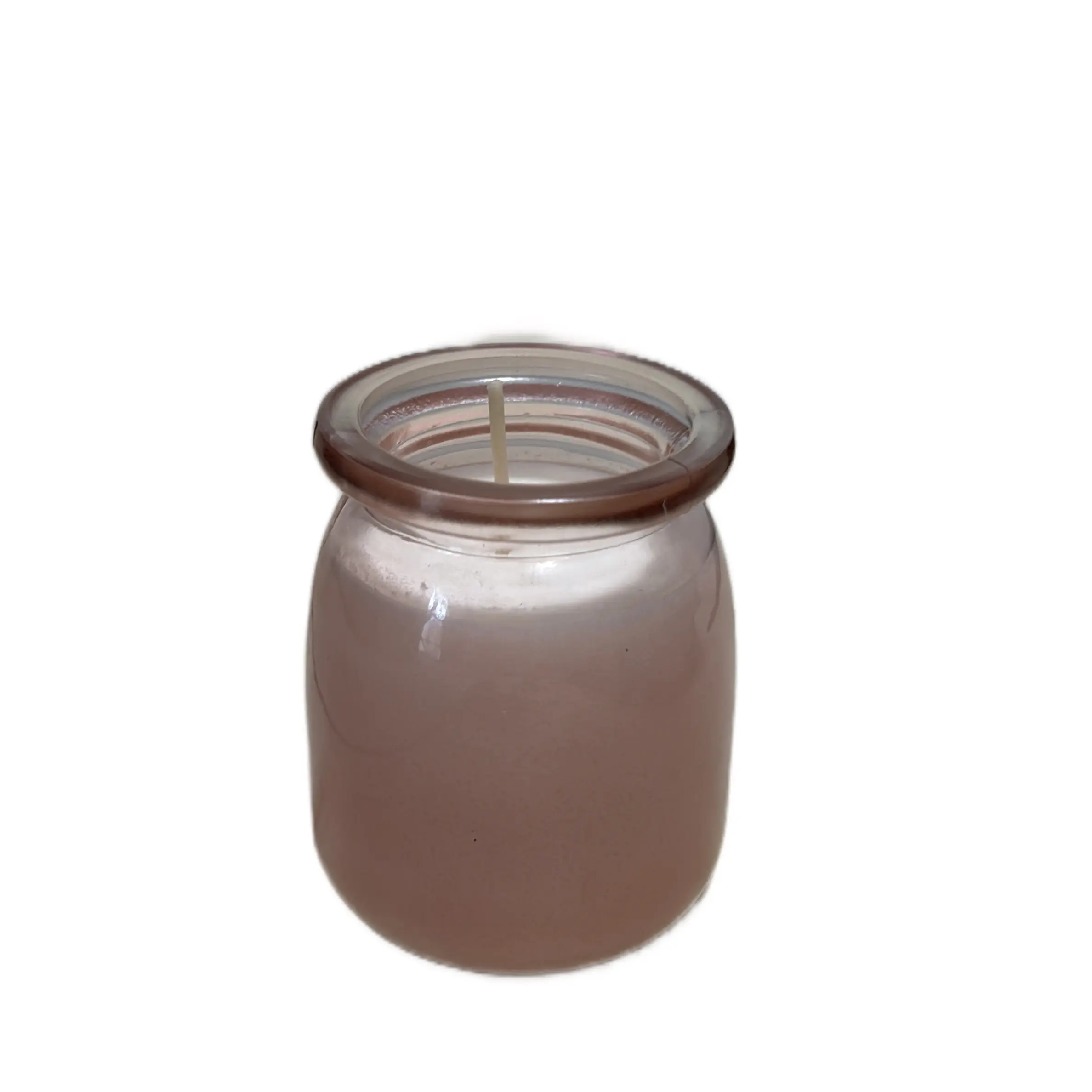 Handcrafted soy wax clean burn candle. Glass stylish jar, beautiful and sensual birthday cake smell.