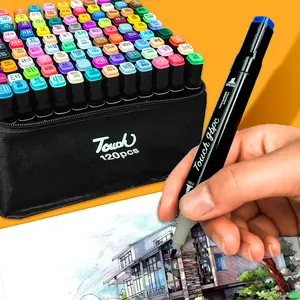 24 Dual-Tip Markers Set - Professional Art Markers with Vibrant Colors for Endless Possibilities & Versatile Application