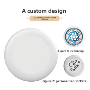 Professional Competitive Frisbee for Adults & Kids - Durable Lightweight Design with UV Printing & Personalized Stickers for Outdoor Sports
