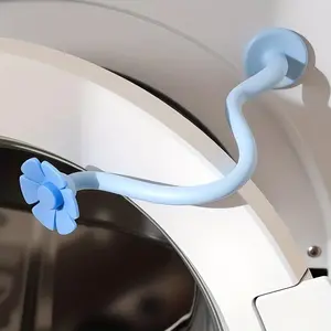 1pcs flower shape Front Load Washer Door Prop, Removable Flexible Washer Door Stopper, Magnetic Washing Machine Door Holder with Magnet Base, door stop, decorative items, door holder