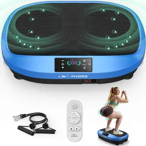 FLYBIRD Vibration Plate Exercise Machine, Lymphatic Drainage Machine, Whole Body Workout Vibration Platform w/ 2 Resistance Bands for Wellness and Fitness Vibration Plate #TikTokShopHolidayHaul #Christmasgift