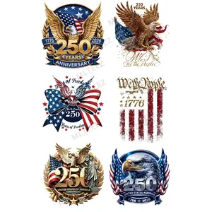 250 YEARS USA (1) PREMADE GANGSHEET - 22X36 DTF TRANSFERS - DIRECT TO FILM