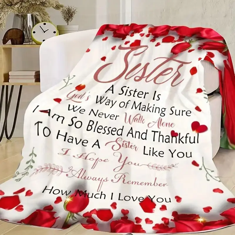 Luxurious Soft Warm Flannel Blanket - Ideal for Sofa Bed Travel - Anti-Allergy