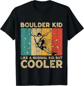 Boulder Funny Rock Climbing Bouldering T-Shirt
