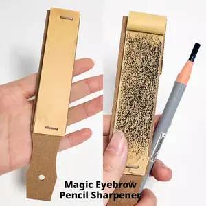 Buy 1 Get 1 Free Eyebrow Pencil Sanding Sharpener Board, Grinding Pad for Perfect Tip, Ideal for Makeup Artists & Art Students
