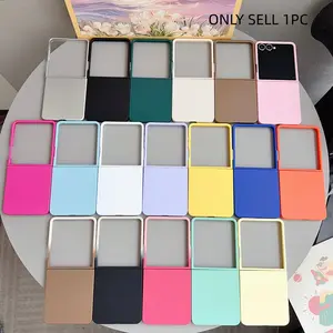 Foldable Phone Case for Samsung Zflip5/zflip6/zflip7 Fe/zflip3/zflip4, Cute Protective Cover, Durable and Stylish, Perfect Fit