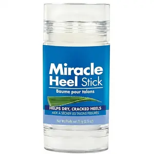 Heel Balm Stick for Dry Cracked Feet - Mess-Free Heel Repair Stick with Aloe Vera, Tea Tree, Shea & Cocoa Butter (2.5 oz)